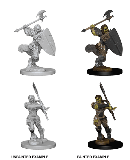 Pathfinder: Deep Cuts - Half-Orc Female Barbarian - 