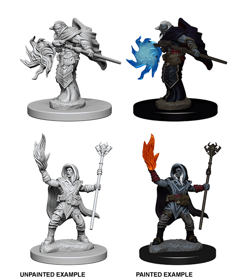 D&D: Nolzur's Marvelous Miniatures - Elf Male Wizard - 