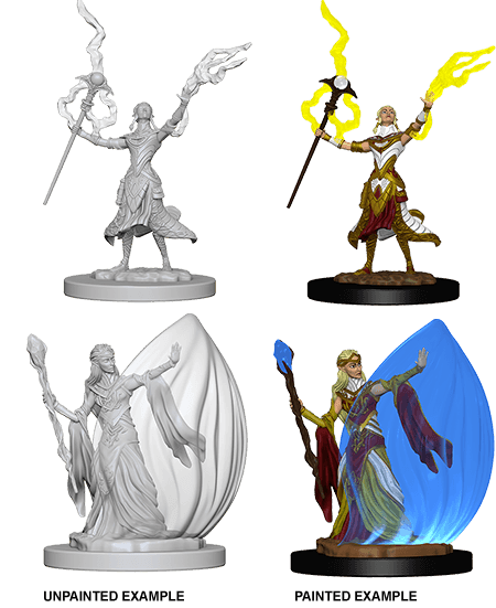 D&D: Nolzur's Marvelous Miniatures - Elf Female Wizard - 