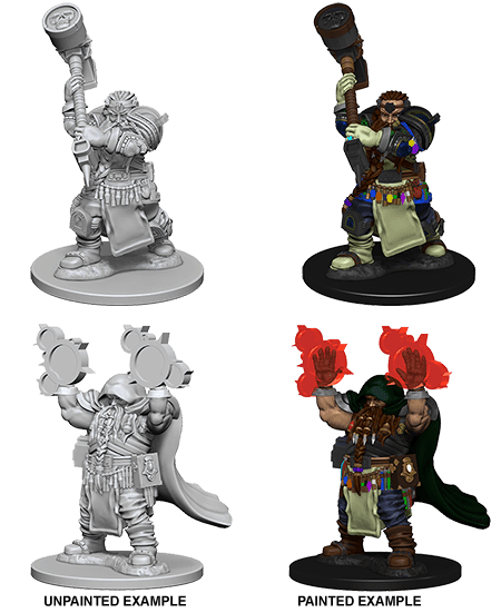 D&D: Nolzur's Marvelous Miniatures - Dwarf Male Cleric - 