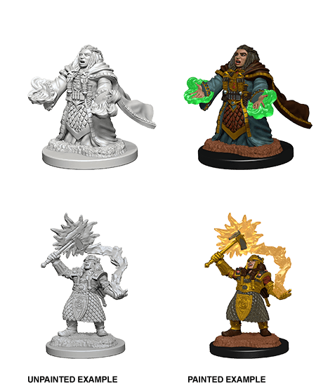 D&D: Nolzur's Marvelous Miniatures - Dwarf Female Cleric - 