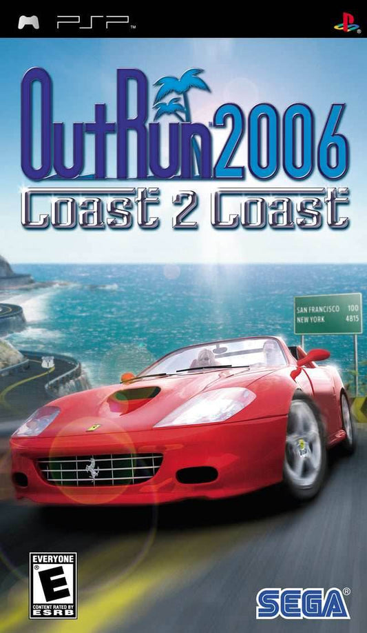 OutRun 2006: Coast 2 Coast (PSP) - Game Manual Only