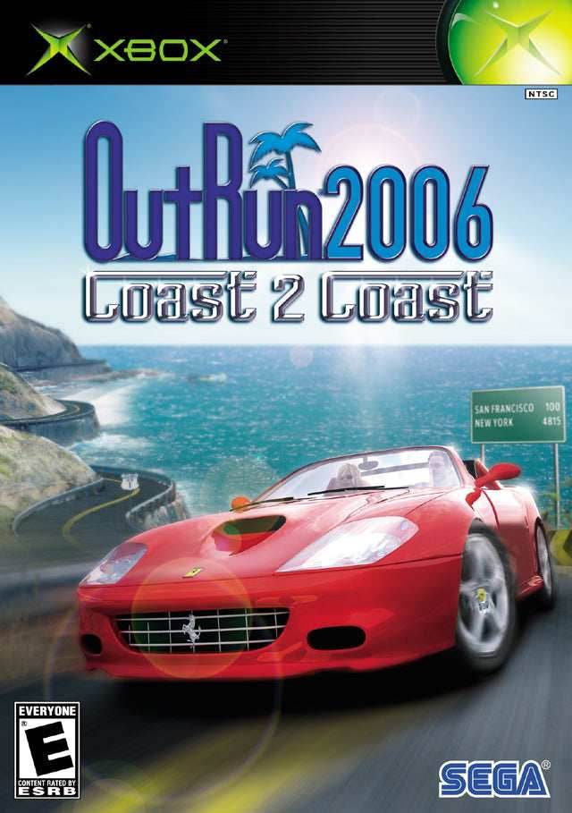OutRun 2006: Coast 2 Coast (Xbox) - Game Manual Only