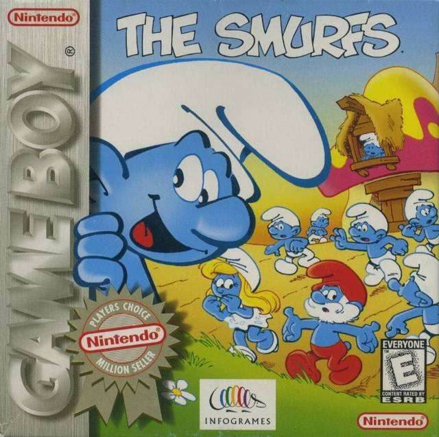 The Smurfs (Player's Choice) (Gameboy) - Game Manual Only
