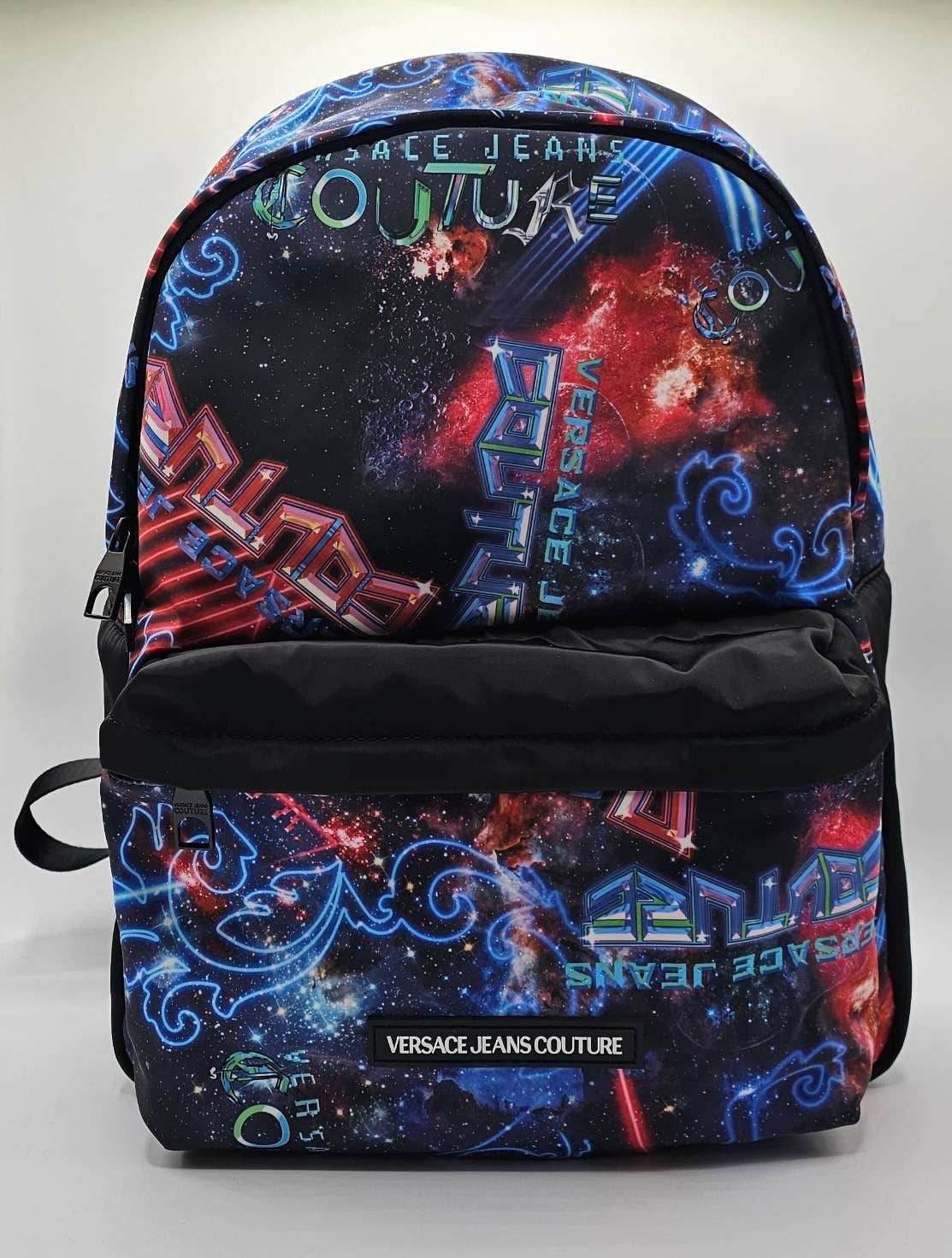 Versace Jeans Couture Logo Space Print Backpack - 