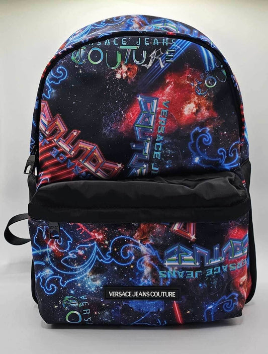 Versace Jeans Couture Logo Space Print Backpack - 