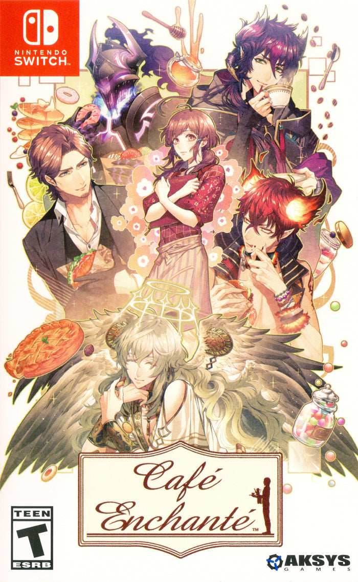 Café Enchanté (Nintendo Switch) - Game Manual Only