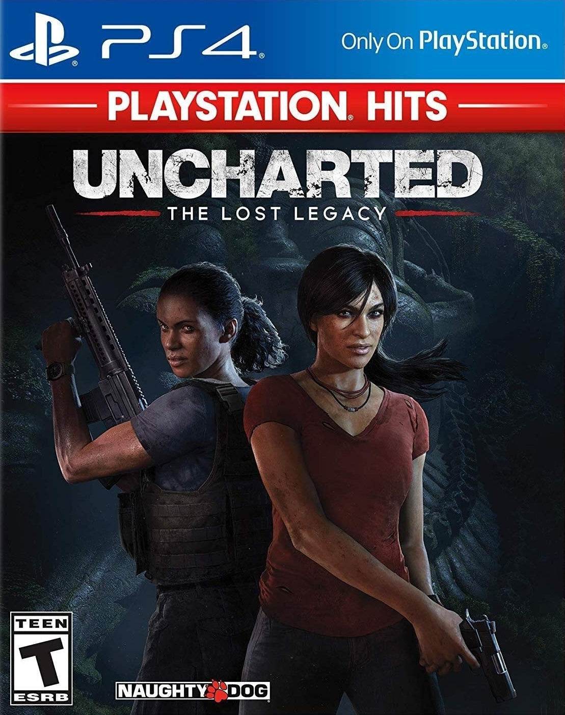 Uncharted Lost Legacy (Playstation Hits) (Playstation 4) - Game Manual Only