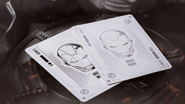 Iron Man MK1 Playing Cards by Card Mafia - 