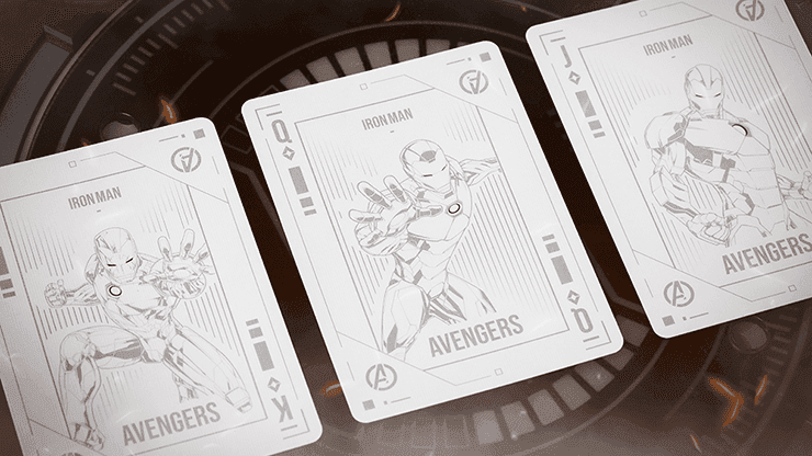 Iron Man MK1 Playing Cards by Card Mafia - 