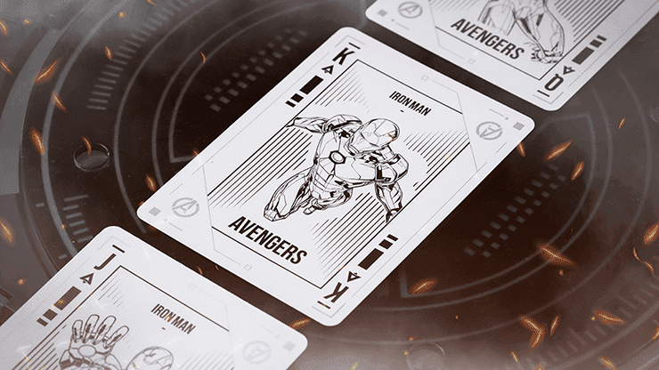Iron Man MK1 Playing Cards by Card Mafia - 