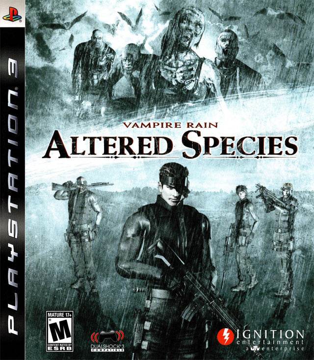 Vampire Rain: Altered Species (Playstation 3) - Game Manual Only