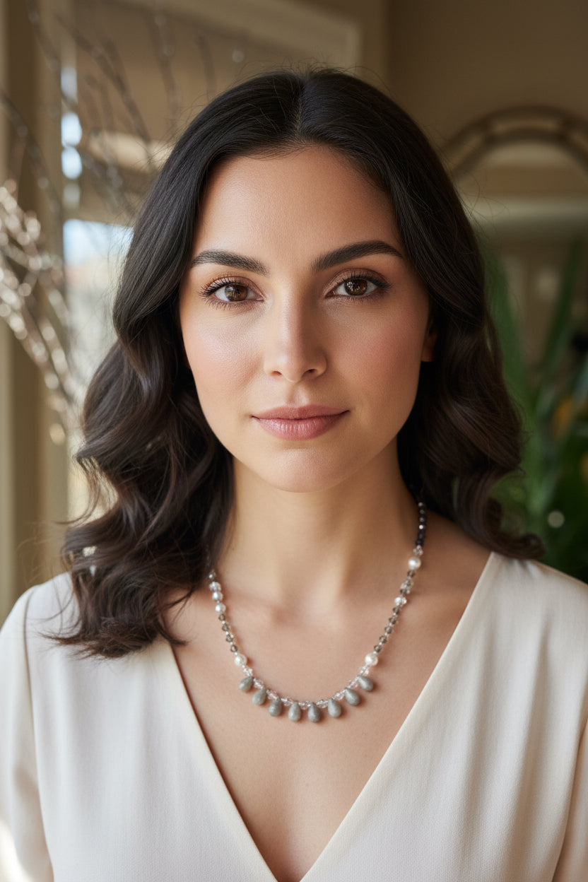 Celtic Dawn Crystal Necklace