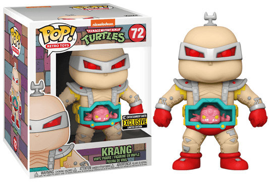 Krang (6-inch, Teenage Mutant Ninja Turtles, Retro Toys) 72 - Entertainment Earth Exclusive - 