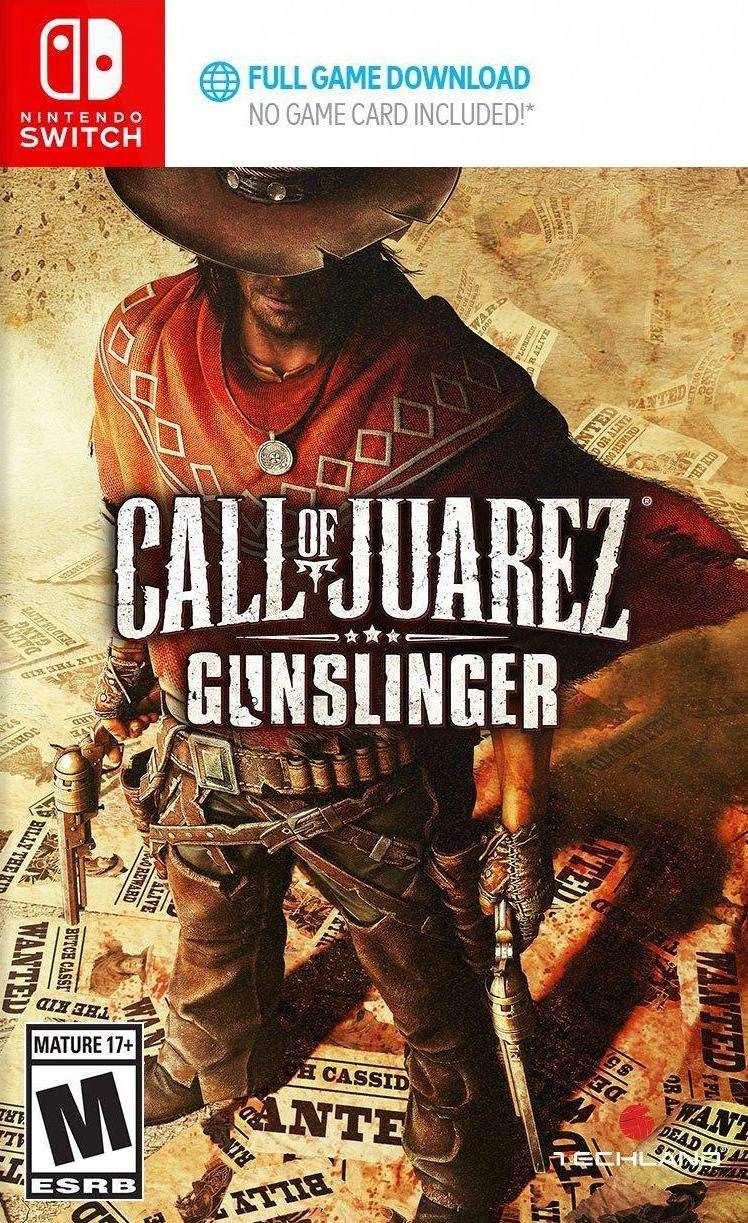 Call Of Juarez: Gunslinger (Nintendo Switch) - Game Manual Only
