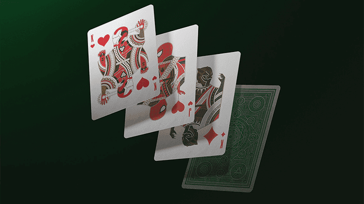Avengers: Green Edition Playing Cards by theory11 - 