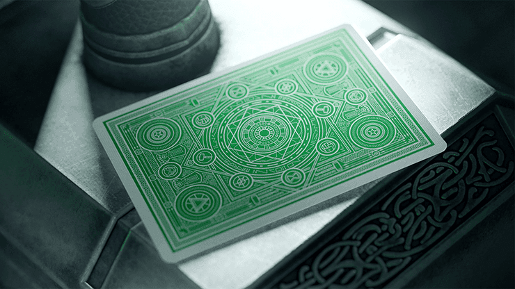 Avengers: Green Edition Playing Cards by theory11 - 