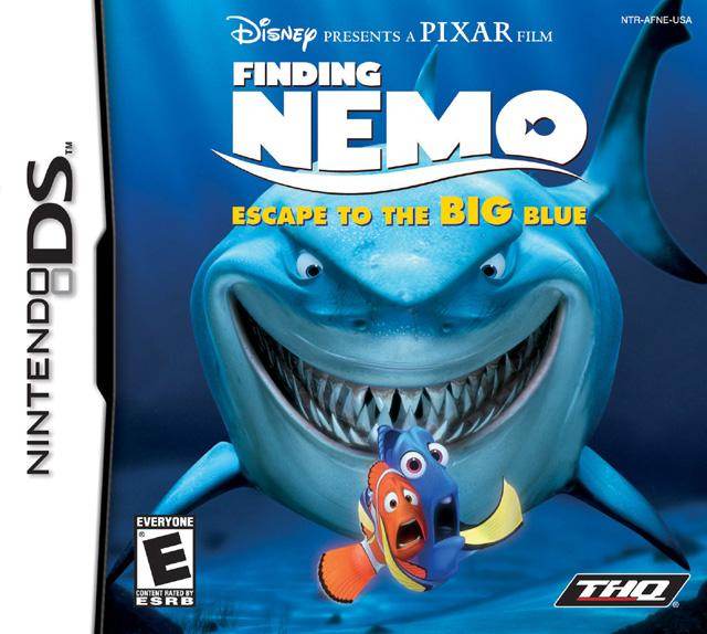 Finding Nemo Escape to the Big Blue (Nintendo DS) - Game Manual Only