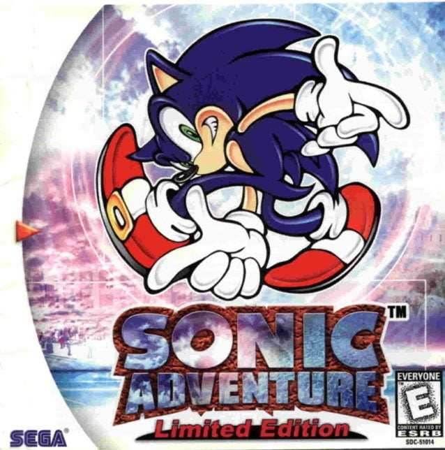 Sonic Adventure Limited Edition (Sega Dreamcast) - Game Manual Only