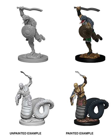 D&D: Nolzur's Marvelous Miniatures - Yuan-Ti Malisons - 