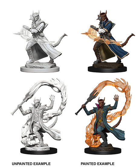 D&D: Nolzur's Marvelous Miniatures - Tiefling Male Sorcerer - 