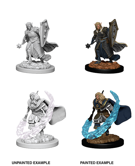 D&D: Nolzur's Marvelous Miniatures - Elf Male Cleric - 