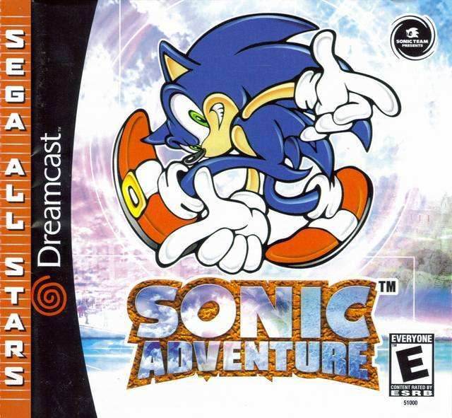Sonic Adventure (Sega All Stars) (Sega Dreamcast) - Game Manual Only