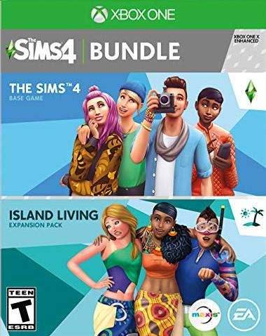 Sims 4 Bundle: Island Living (Xbox One) - Game Manual Only