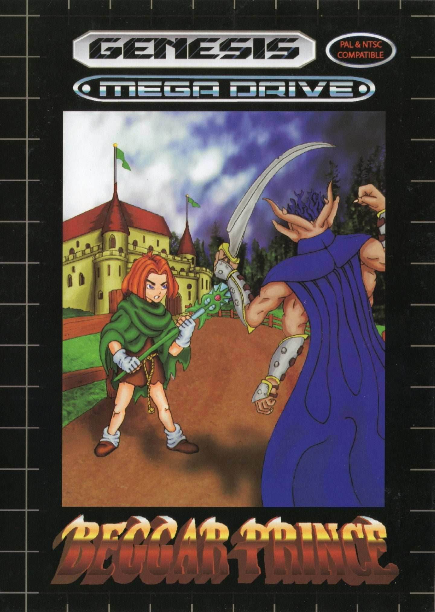 Beggar Prince (Sega Genesis) - Game Manual Only