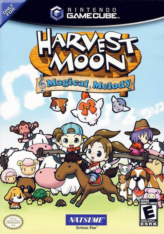 Harvest Moon: Magical Melody (Gamecube) - Game Manual Only