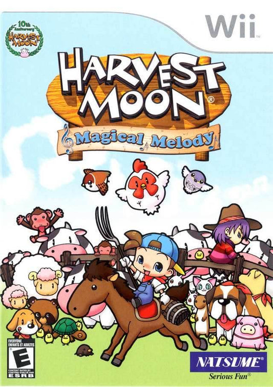 Harvest Moon Magical Melody (Wii) - Game Manual Only