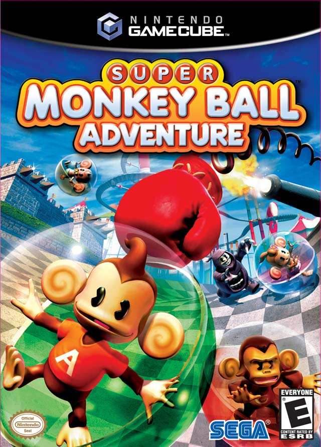 Super Monkey Ball Adventure (Gamecube) - Game Manual Only