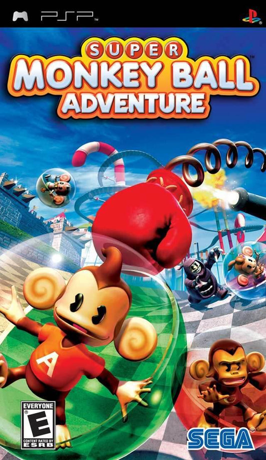 Super Monkey Ball Adventure (PSP) - Game Manual Only