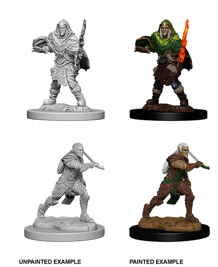 D&D: Nolzur's Marvelous Miniatures - Elf Male Fighter - 