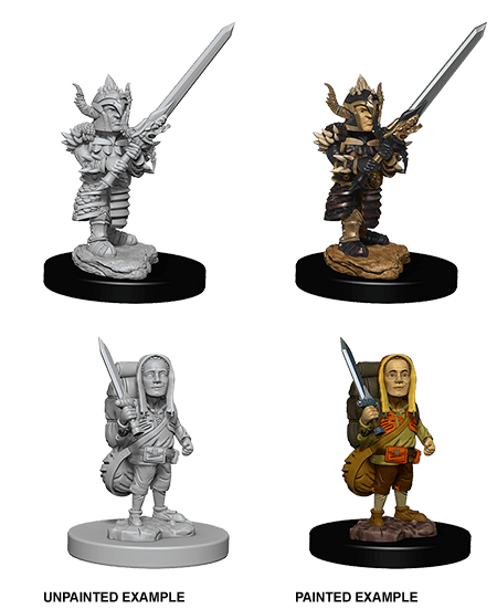 D&D: Nolzur's Marvelous Miniatures - Halfling Male Fighter - 