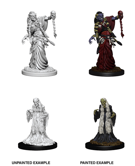 D&D: Nolzur's Marvelous Miniatures - Green Hag & Night Hag - 