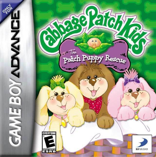Cabbage Patch Kids: The Patch Puppy Rescue (Gameboy Advance) - Game Manual Only