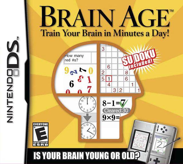 Brain Age (Nintendo DS) - Game Manual Only
