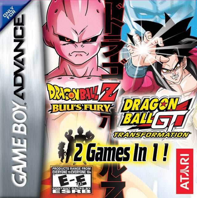 Dragon Ball Z: Buu's Fury / GT Transformation (Gameboy Advance) - Game Manual Only