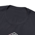 Red, White, and Blue Ombre Ornamental Dice Shirt - Army / S