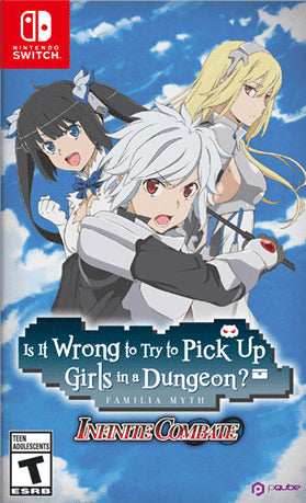 Is It Wrong to Try to Pick Up Girls in a Dungeon? Familia Myth - Infinite Combate (Nintendo Switch) - Game Only
