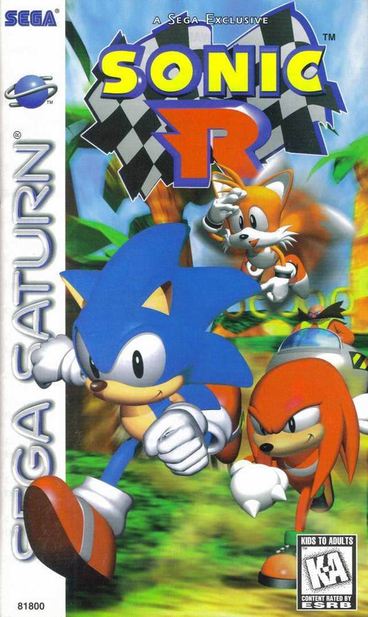 Sonic R (Sega Saturn) - Game Manual Only