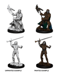 D&D: Nolzur's Marvelous Miniatures - Half-Orc Female Fighter - 