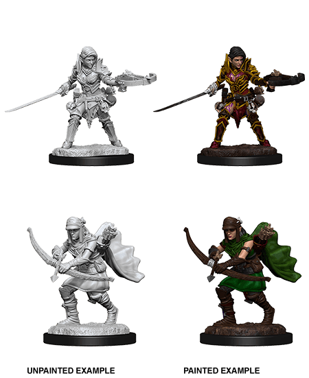 Pathfinder: Deep Cuts - Half-Elf Female Ranger - 