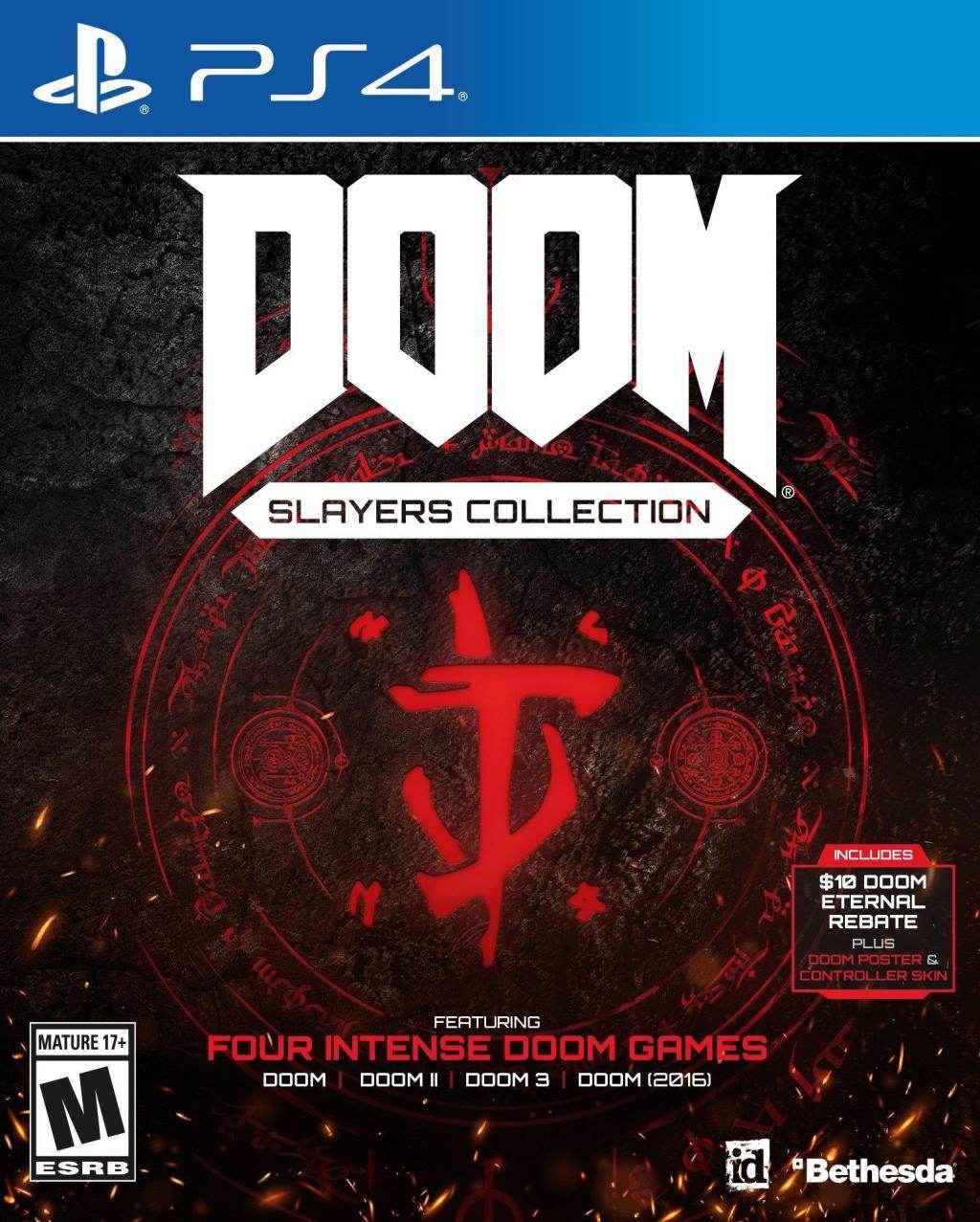 DOOM Slayers Collection (Playstation 4) - Game Manual Only