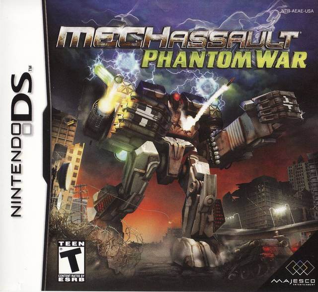 MechAssault Phantom War (Nintendo DS) - Game Manual Only