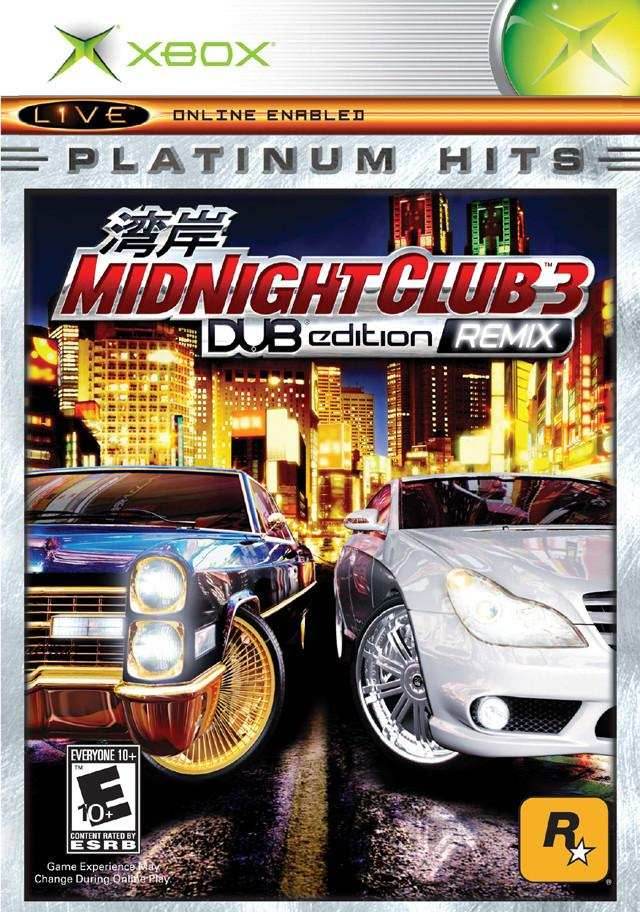 Midnight Club 3 DUB Edition Remix (Xbox) - Game Manual Only