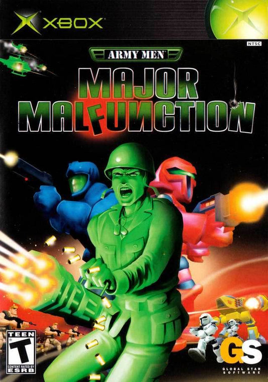 Army Men: Major Malfunction (Xbox) - Game Manual Only