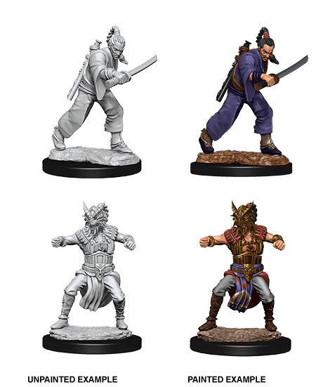 D&D: Nolzur's Marvelous Miniatures - Human Male Monk - 