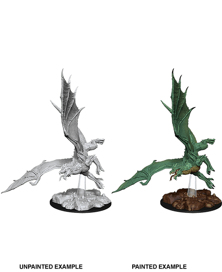 D&D: Nolzur's Marvelous Miniatures - Young Green Dragon - 